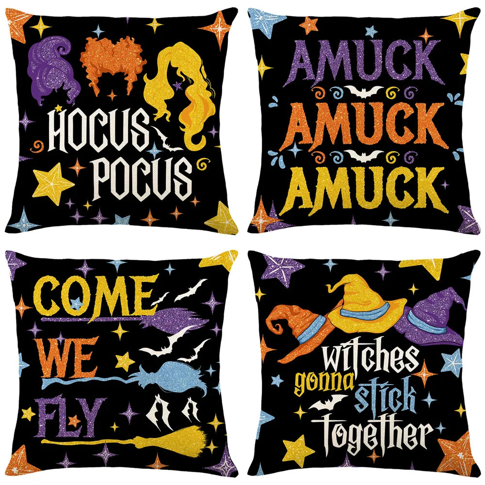 Halloween Decoration Cushion Covers