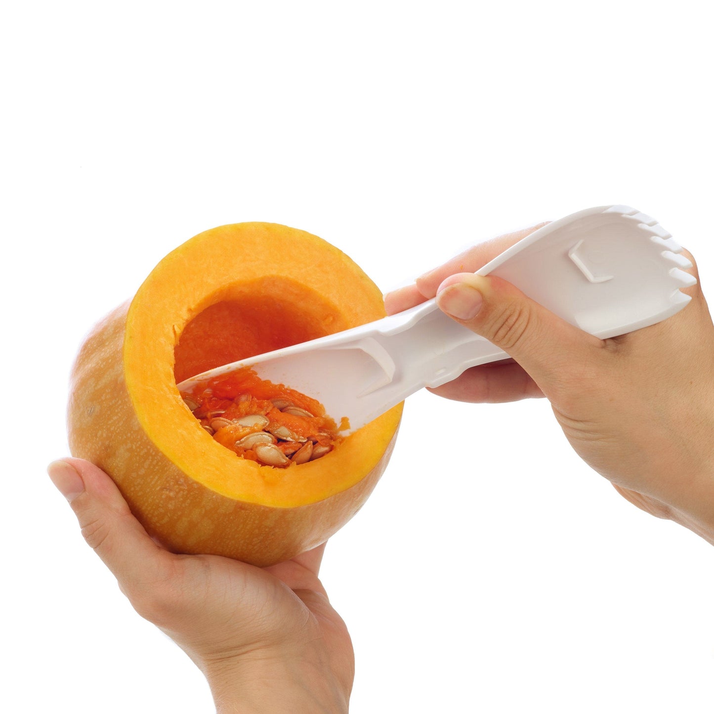 3 in 1 Squash or Pumpkin Peeling, Carving & Scooping Tool